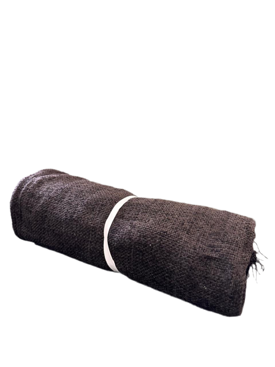 Chenille Throw Black