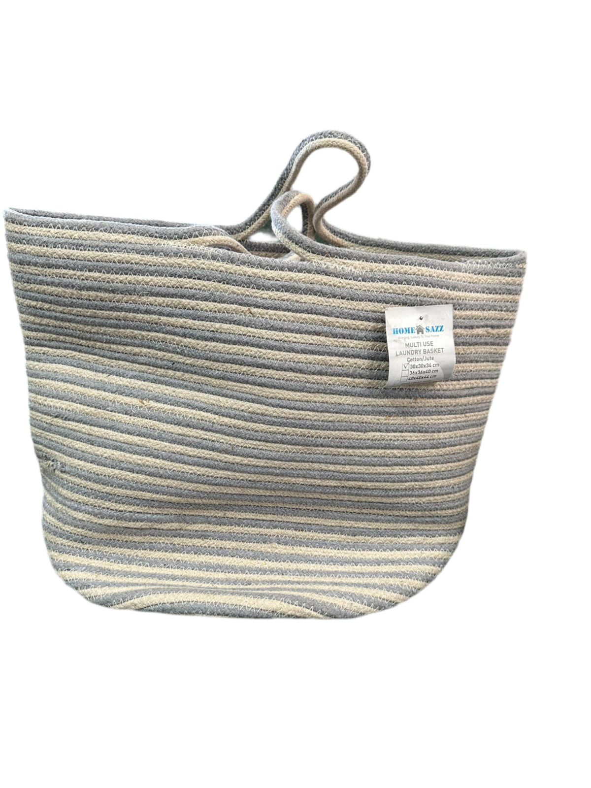 Laundry basket grey